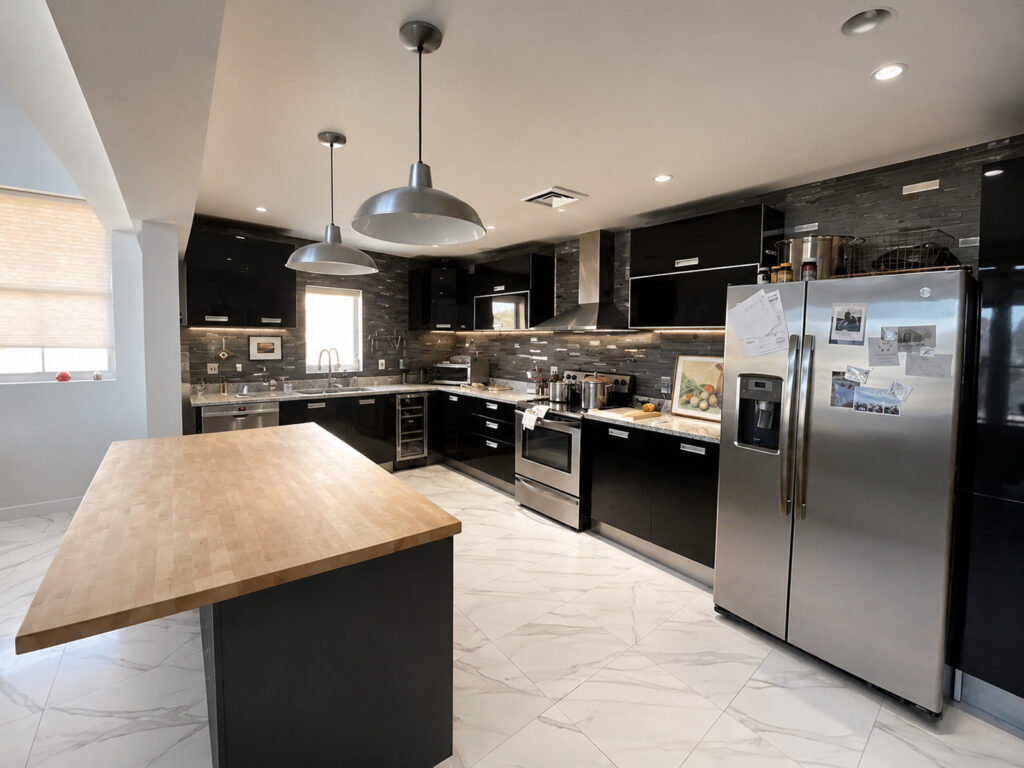 Renovated kitchen project